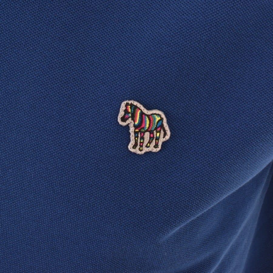 Alternative Image for ProductPS By Paul Smith Mix Up Polo T Shirt Blue3
