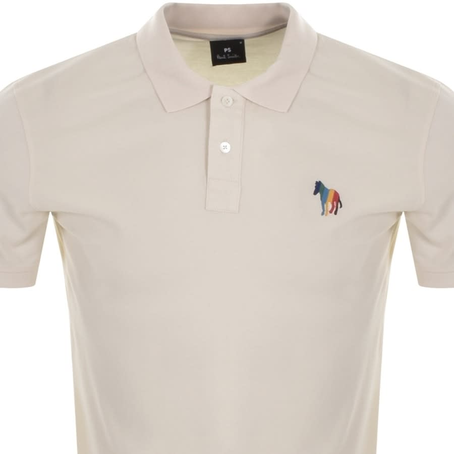 Alternative Image for ProductPS By Paul Smith Regular Polo T Shirt Cream2