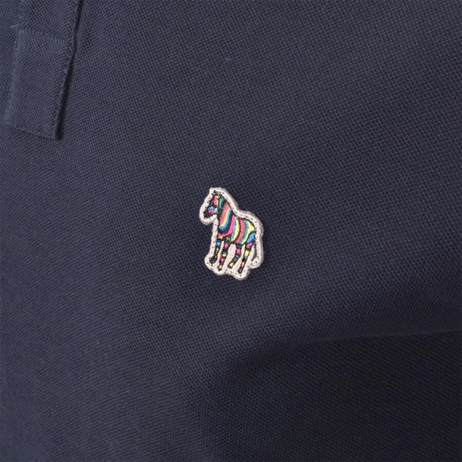Alternative Image for ProductPS By Paul Smith Long Sleeved Polo T Shirt Navy3