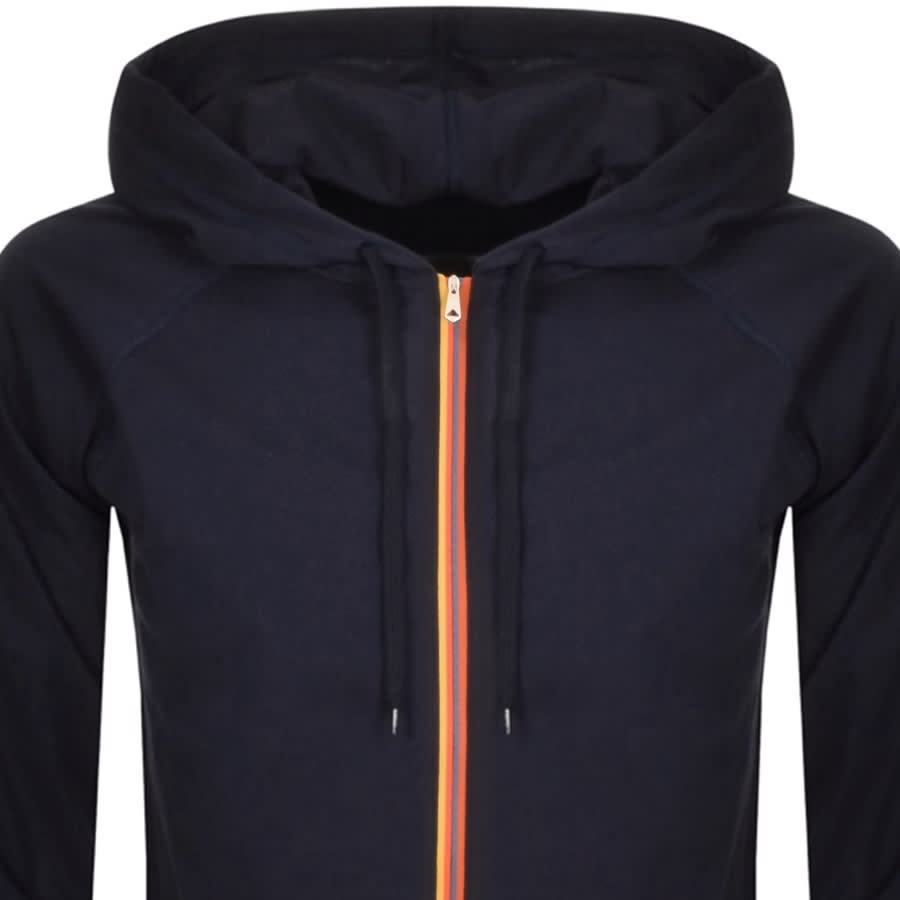 Alternative Image for ProductPS By Paul Smithn Tape Full Zip Hoodie Navy2