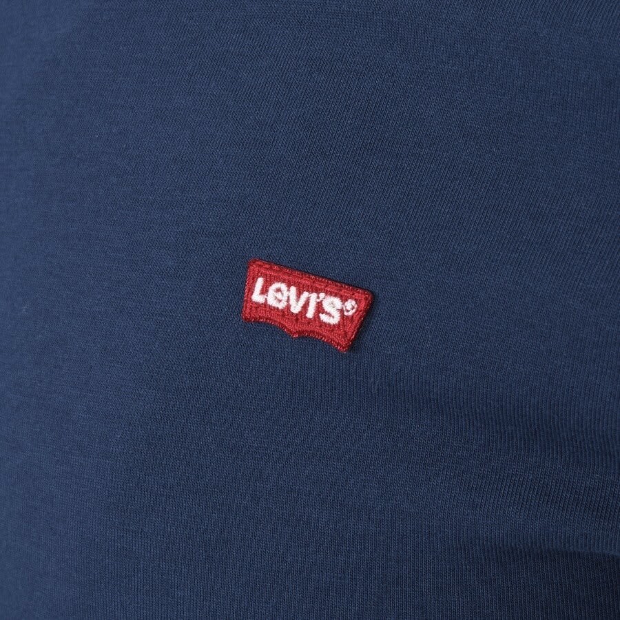 Alternative Image for ProductLevis Original Logo Long Sleeve T Shirt Navy3