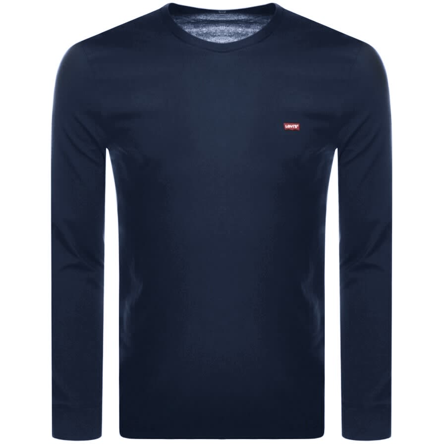 Alternative Image for ProductLevis Original Logo Long Sleeve T Shirt Navy1
