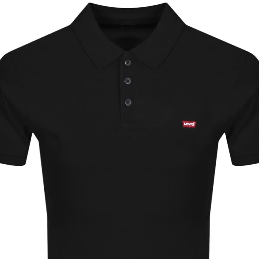 Alternative Image for ProductLevis Original Short Sleeved Polo T Shirt Black2