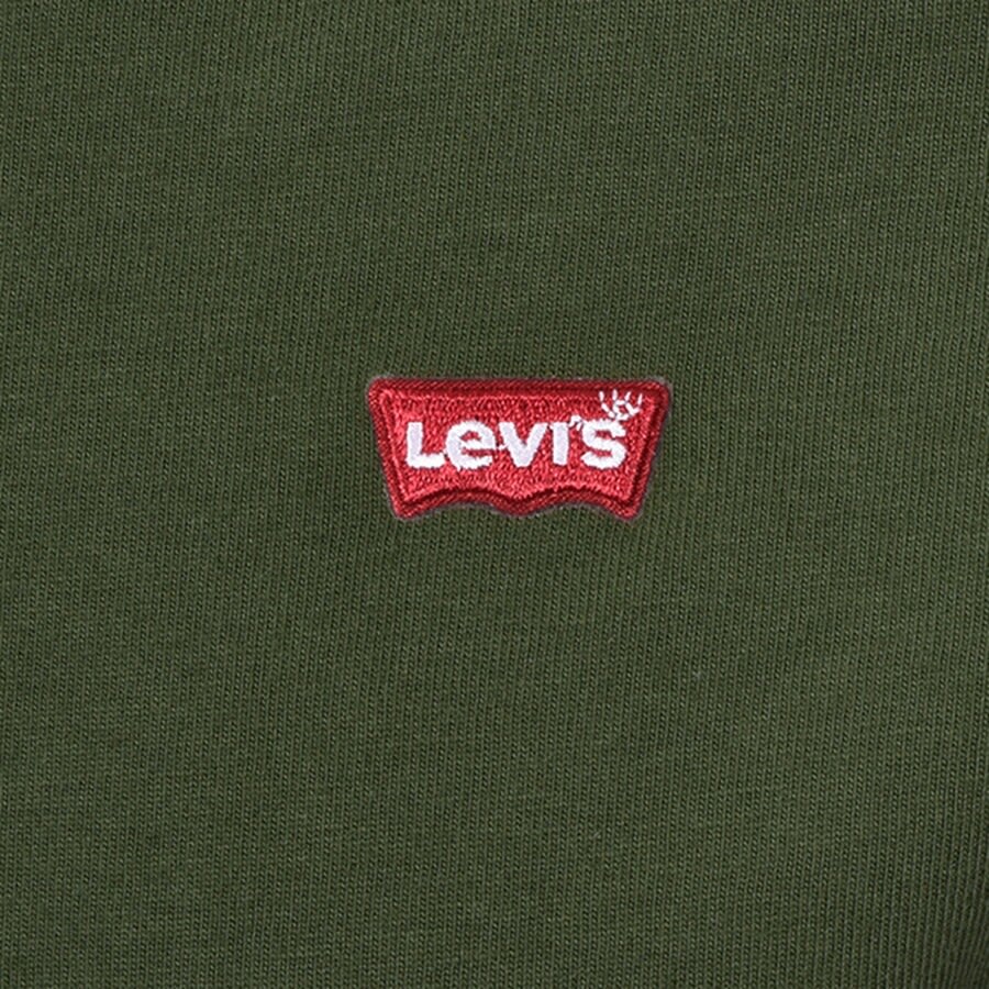 Alternative Image for ProductLevis Original Crew Neck Logo T Shirt Green3