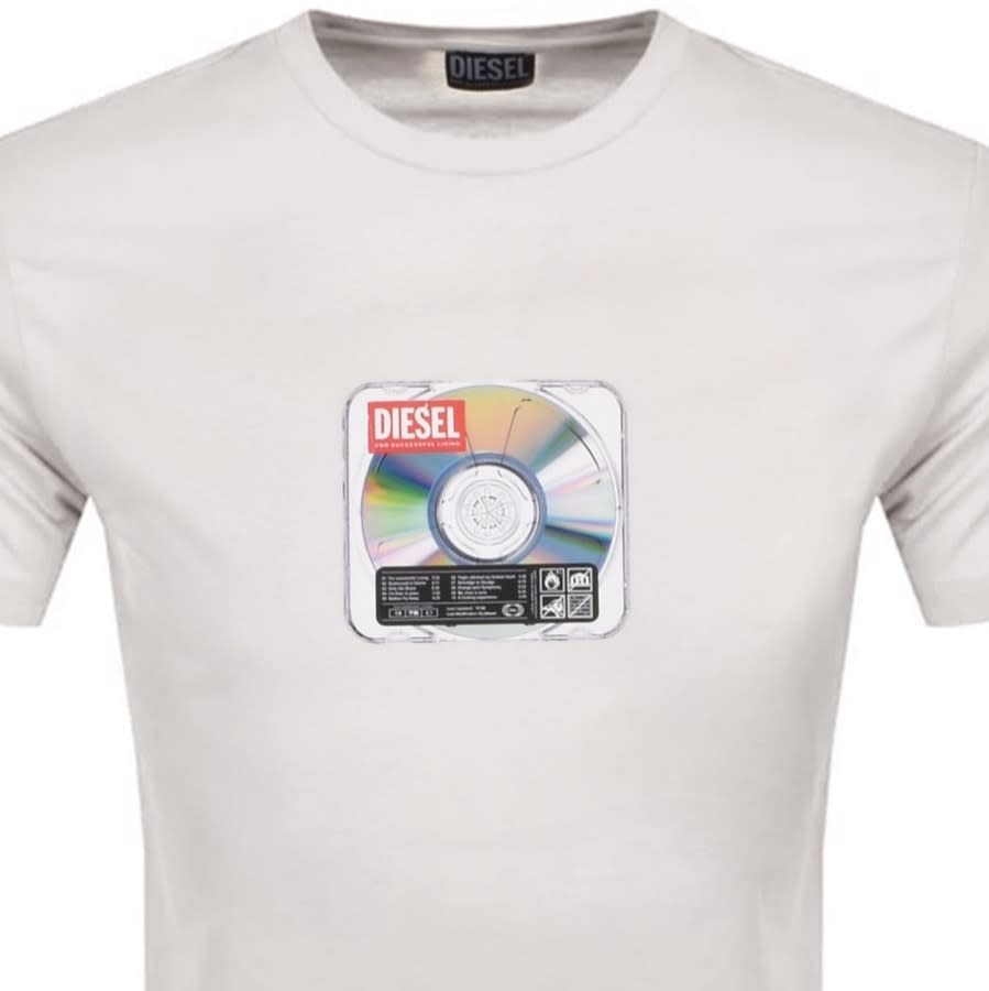 Alternative Image for ProductDiesel T Diegor E37 Logo T Shirt White2
