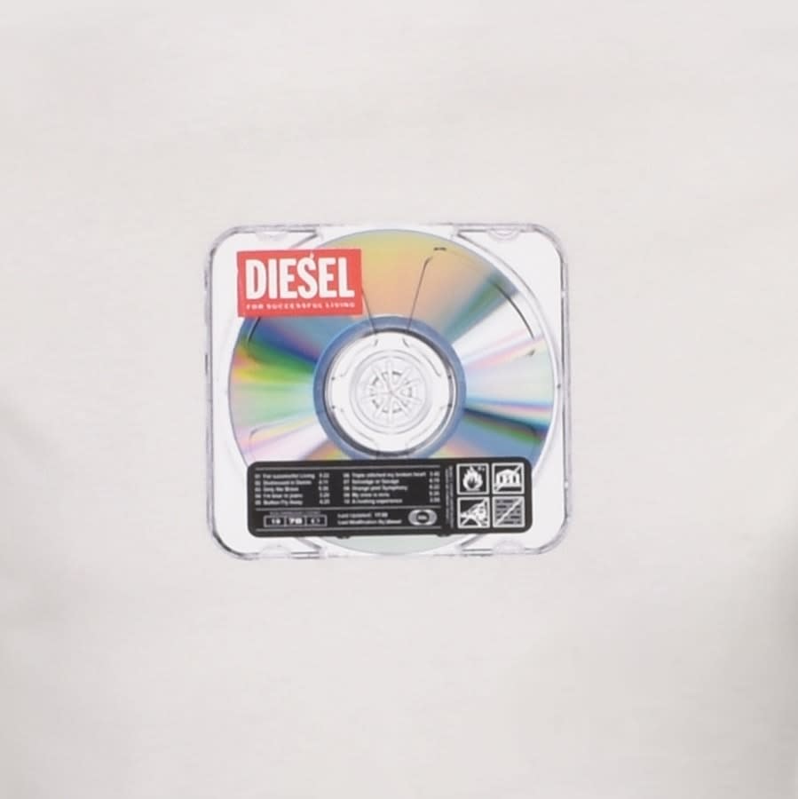 Alternative Image for ProductDiesel T Diegor E37 Logo T Shirt White3