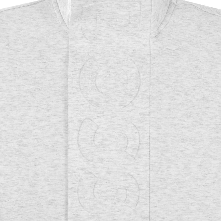 Alternative Image for ProductBOSS Swover Half Zip Sweatshirt Grey3