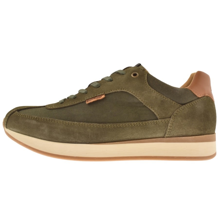 Alternative Image for ProductBarbour Isaac Trainers Green1