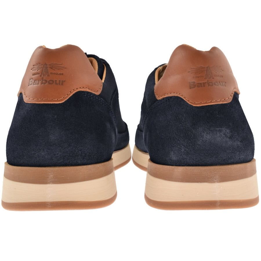 Alternative Image for ProductBarbour Isaac Trainers Navy2