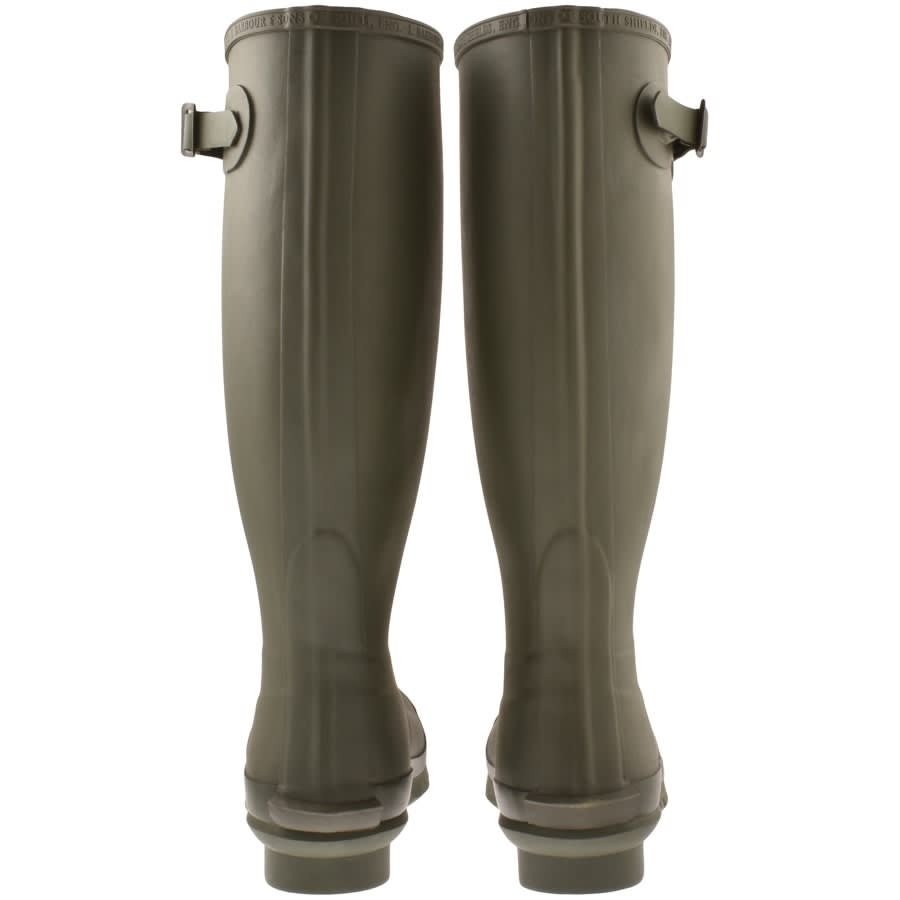 Alternative Image for ProductBarbour Bede Wellington Boots Khaki2