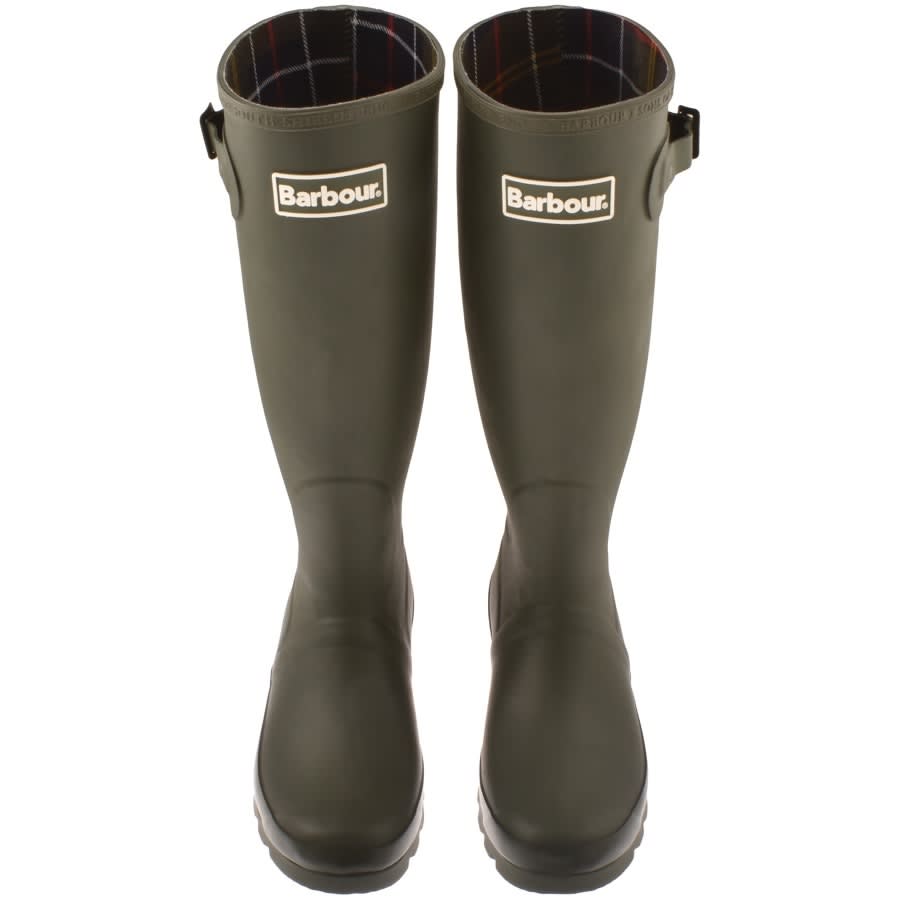 Alternative Image for ProductBarbour Bede Wellington Boots Khaki3
