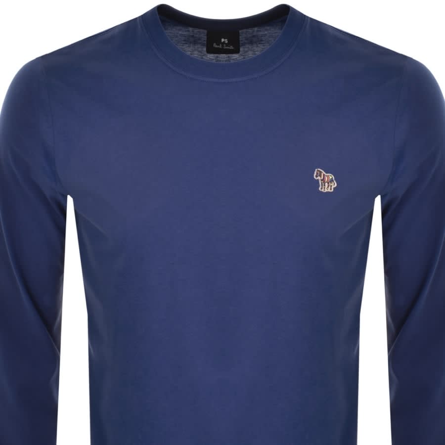 Alternative Image for ProductPS By Paul Smith Long Sleeve T Shirt Blue2