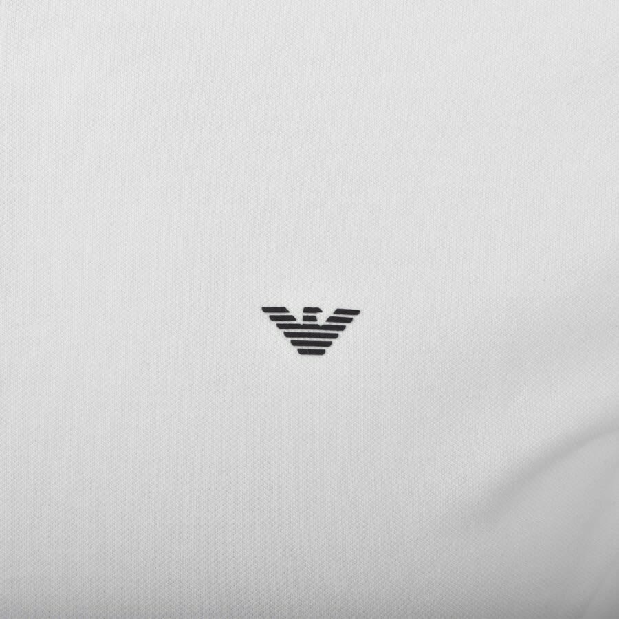 Alternative Image for ProductEmporio Armani Short Sleeved Polo T Shirt White3