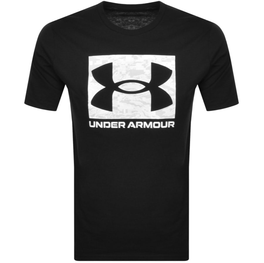 Under Armour ABC Camouflage Logo T Shirt Black | Mainline Menswear 