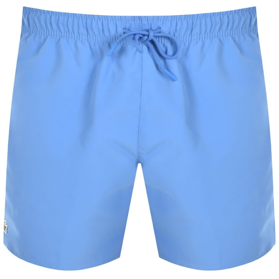 blue lacoste swim shorts