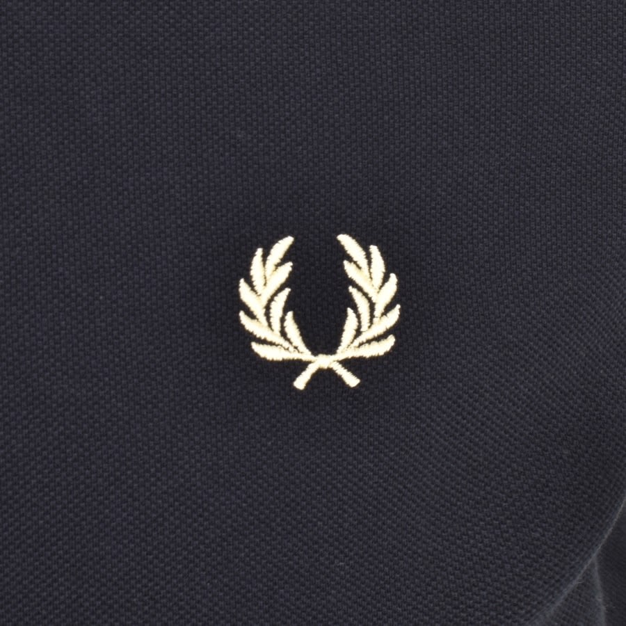 Alternative Image for ProductFred Perry Tramline Pique T Shirt Navy3