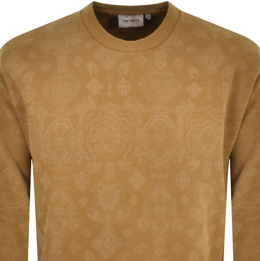 Alternative Image for ProductCarhartt Verse Print Sweatshirt Brown2