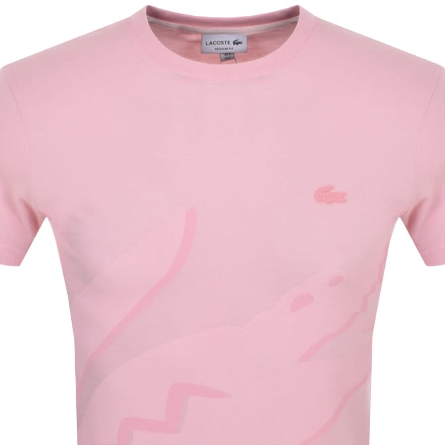 Alternative Image for ProductLacoste Crew Neck T Shirt Pink2