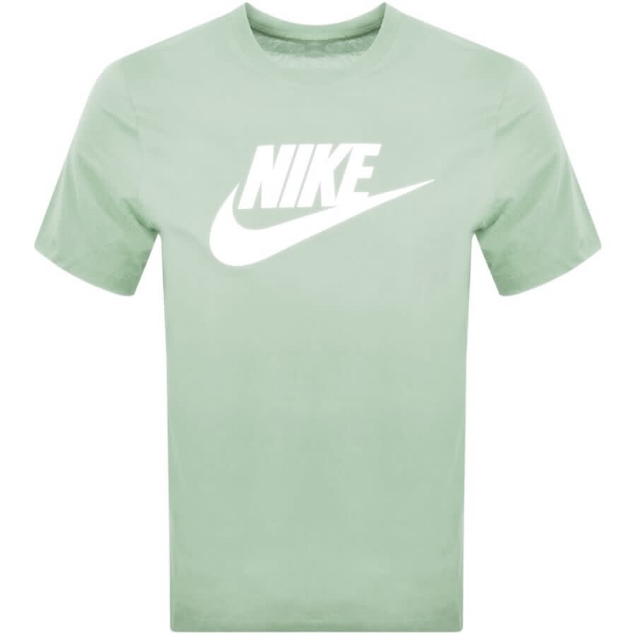 wolf Joke Classify Nike Futura Icon T Shirt Green | Mainline Menswear