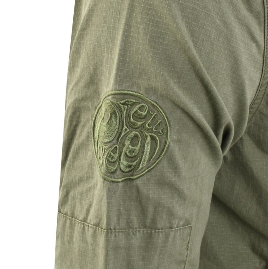 Alternative Image for ProductPretty Green Creedence Overshirt Green3