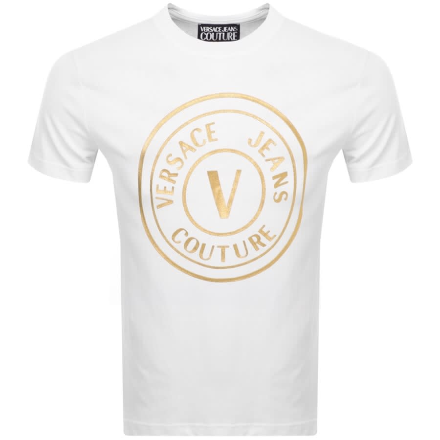 Alternative Image for ProductVersace Jeans Couture Logo T Shirt White1