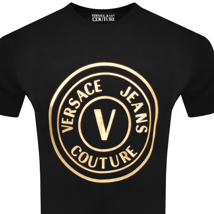 Alternative Image for ProductVersace Jeans Couture Logo T Shirt Black2