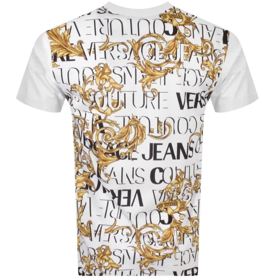 Alternative Image for ProductVersace Jeans Couture Baroque T Shirt White3