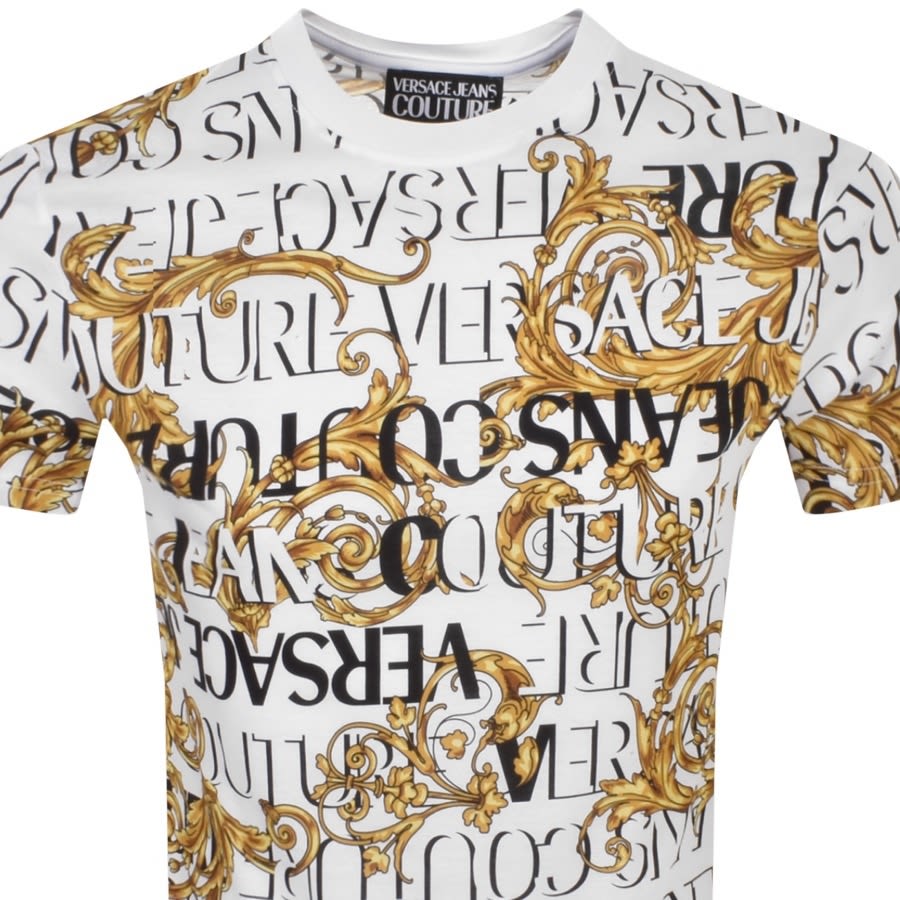 Alternative Image for ProductVersace Jeans Couture Logo T Shirt White2
