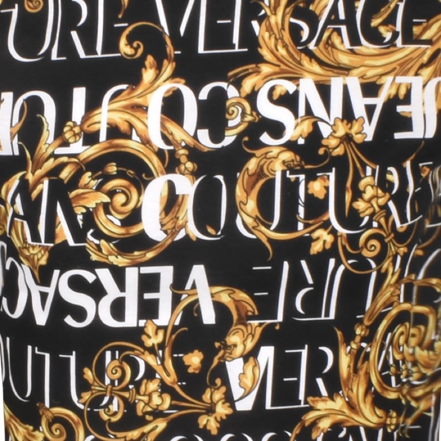 Alternative Image for ProductVersace Jeans Couture Logo T Shirt Black3