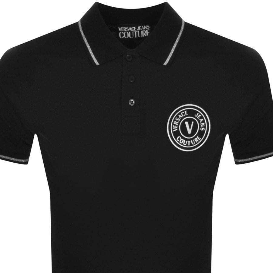 Alternative Image for ProductVersace Jeans Couture Polo T Shirt Black2