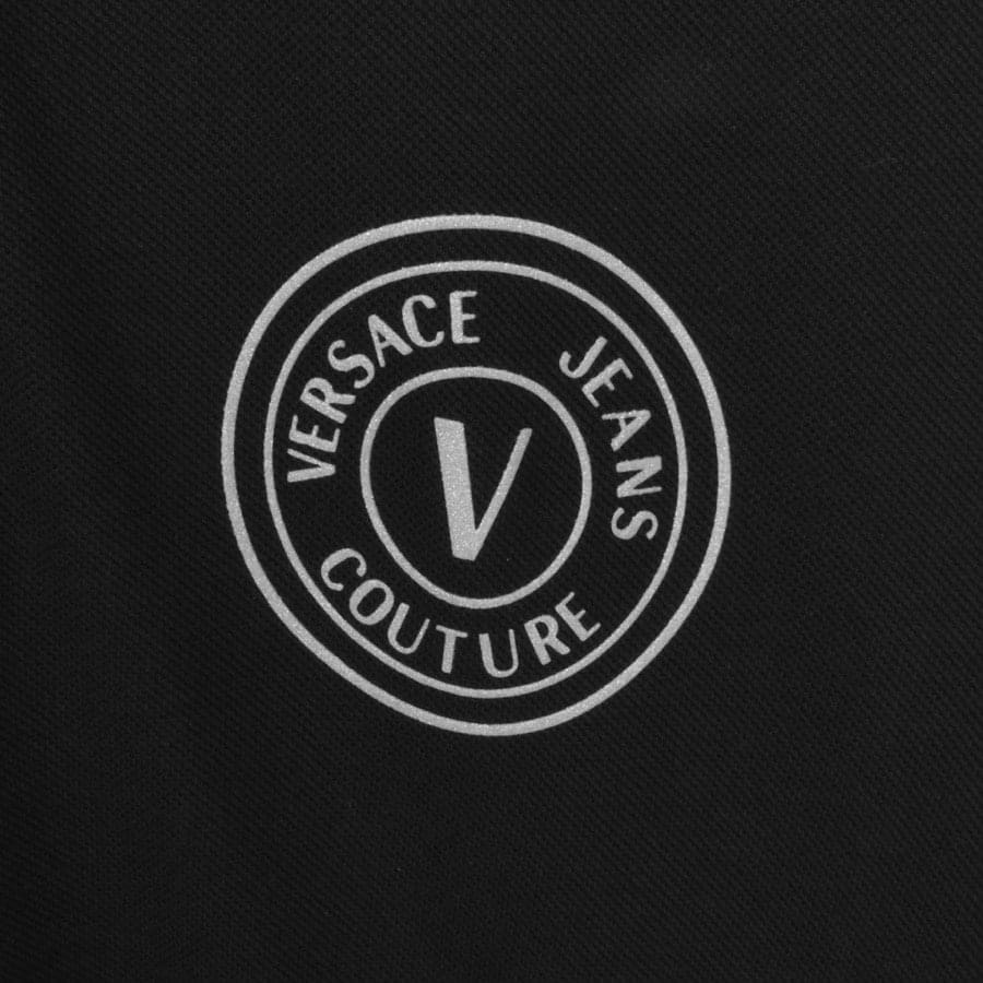 Alternative Image for ProductVersace Jeans Couture Polo T Shirt Black3