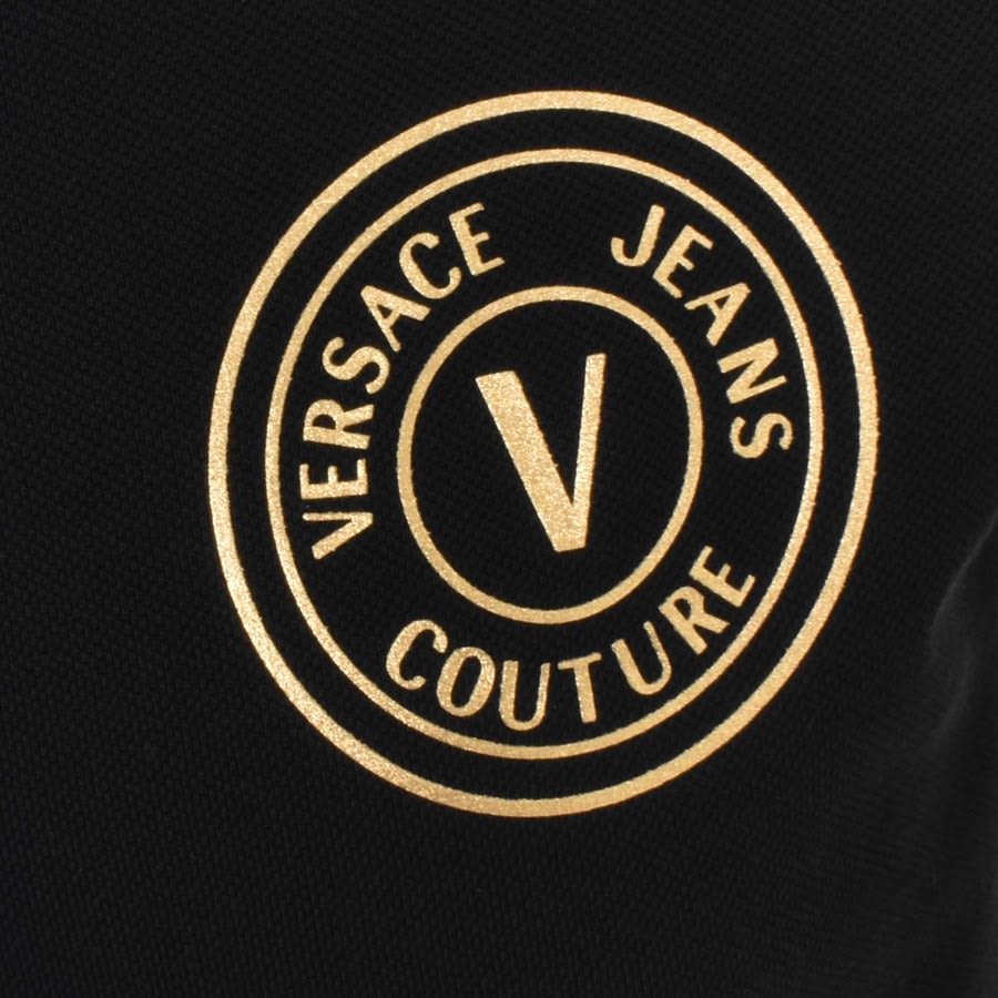 Alternative Image for ProductVersace Jeans Couture Polo T Shirt Black3