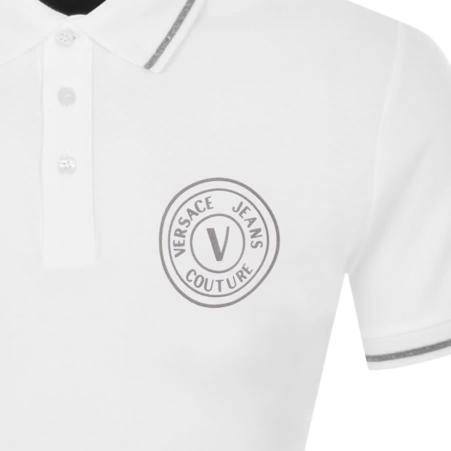 Alternative Image for ProductVersace Jeans Couture Polo T Shirt White3