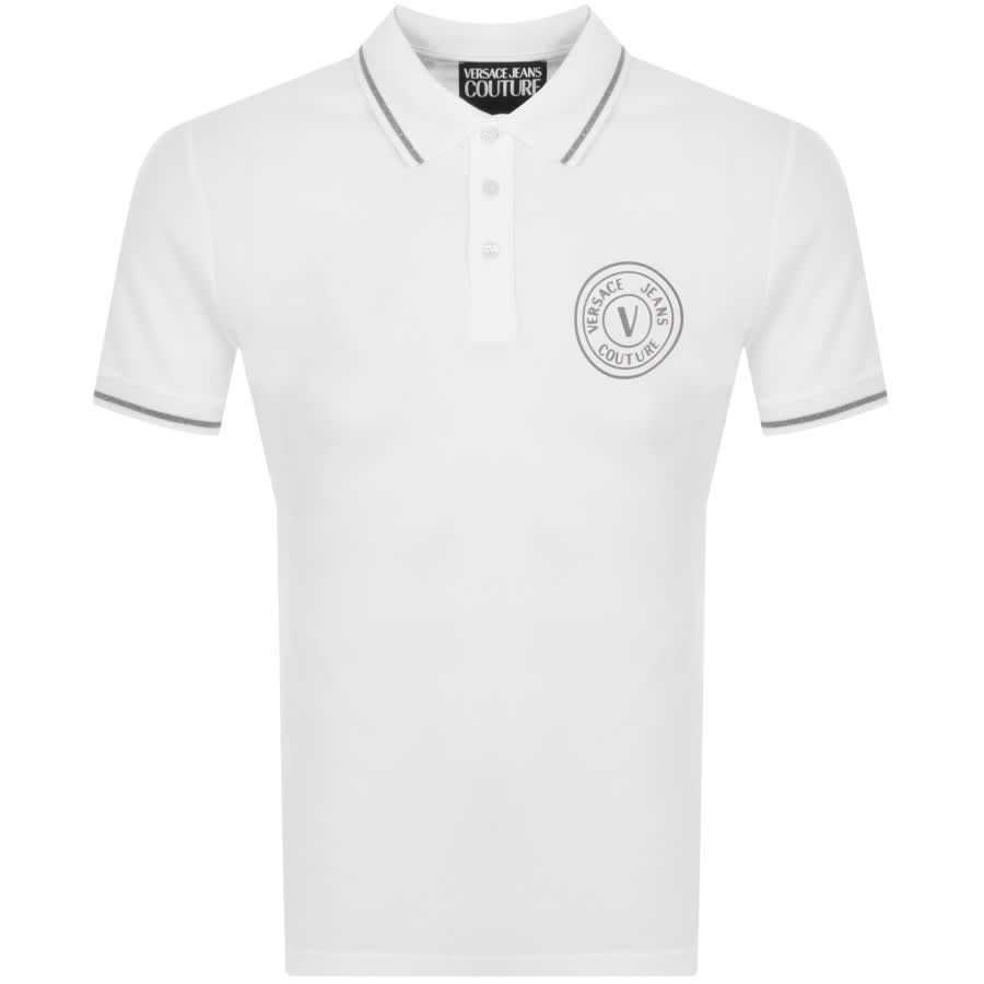Alternative Image for ProductVersace Jeans Couture Polo T Shirt White1