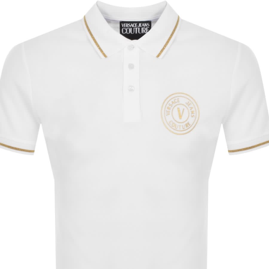 Alternative Image for ProductVersace Jeans Couture Polo T Shirt White2