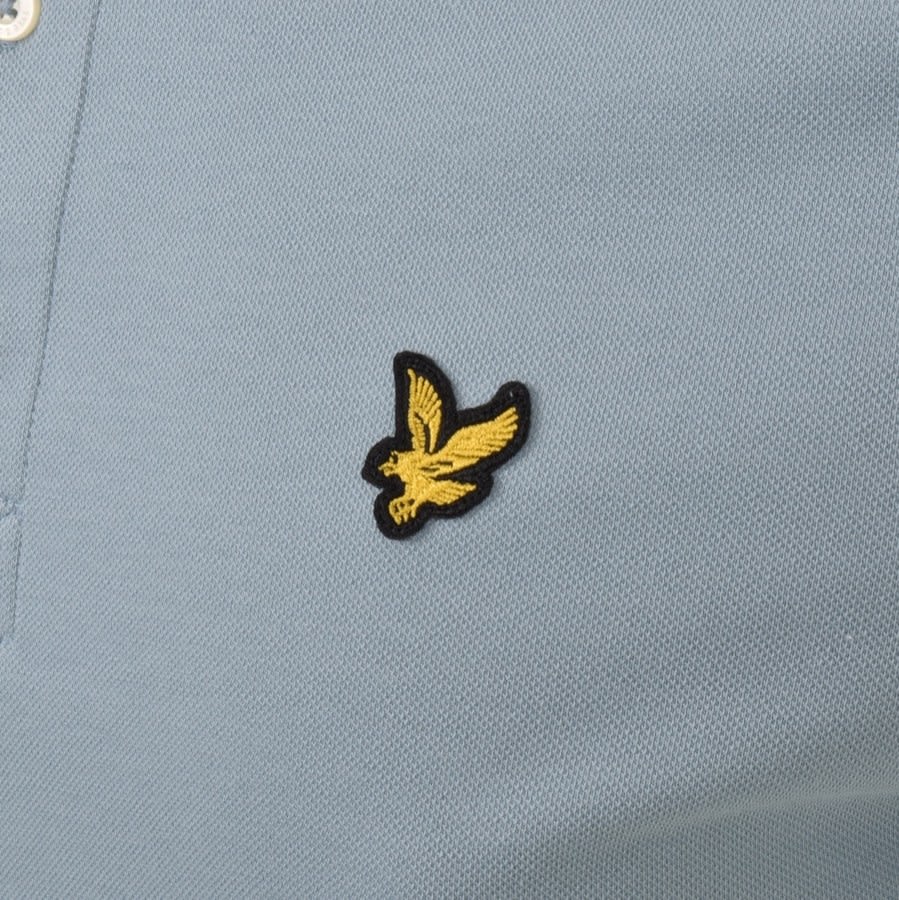Alternative Image for ProductLyle And Scott Short Sleeved Polo T Shirt Blue3