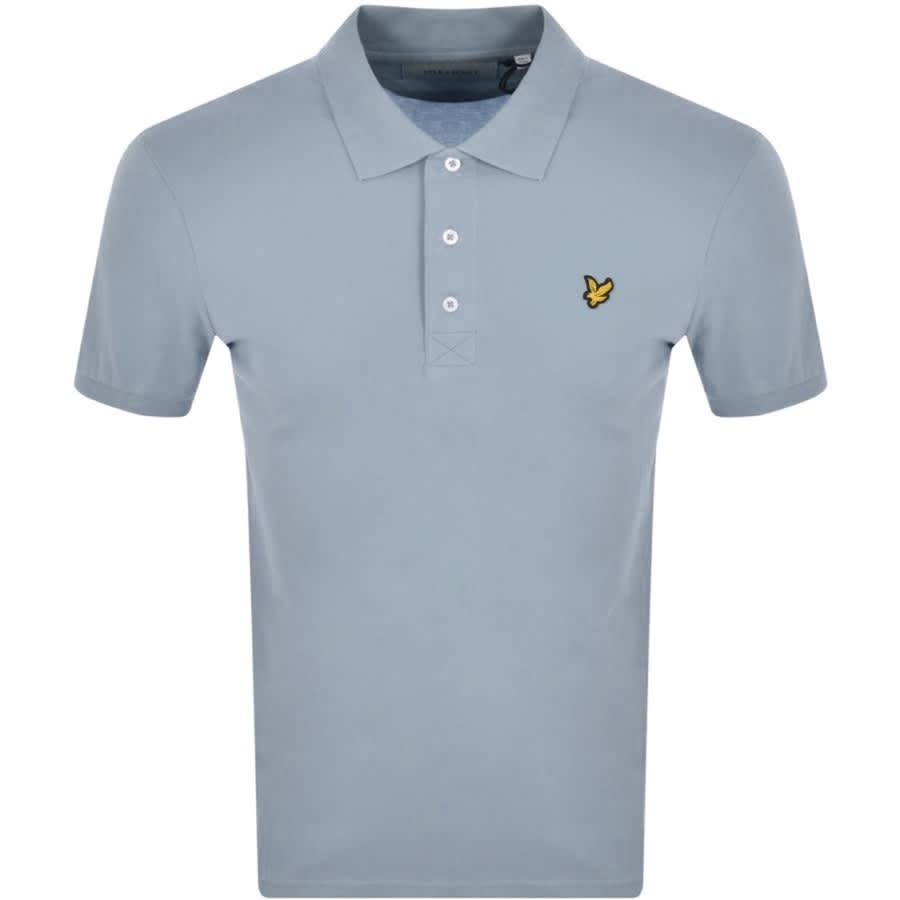Alternative Image for ProductLyle And Scott Short Sleeved Polo T Shirt Blue1
