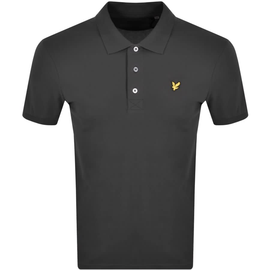 Alternative Image for ProductLyle And Scott Short Sleeved Polo T Shirt Grey1