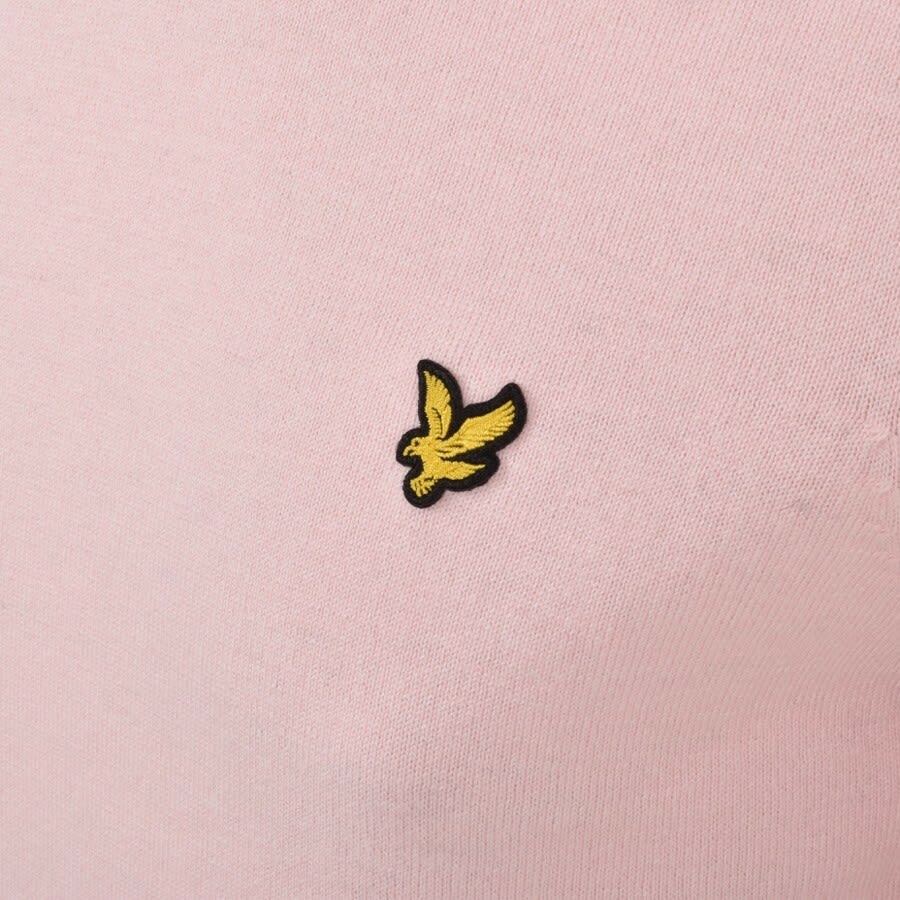Alternative Image for ProductLyle And Scott Crew Neck Merino Knit Jumper Pink3
