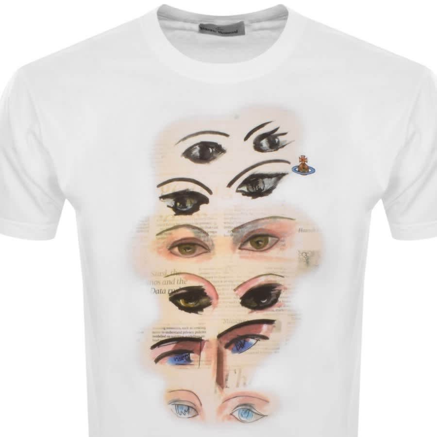 Alternative Image for ProductVivienne Westwood Classic Eyes T Shirt White2