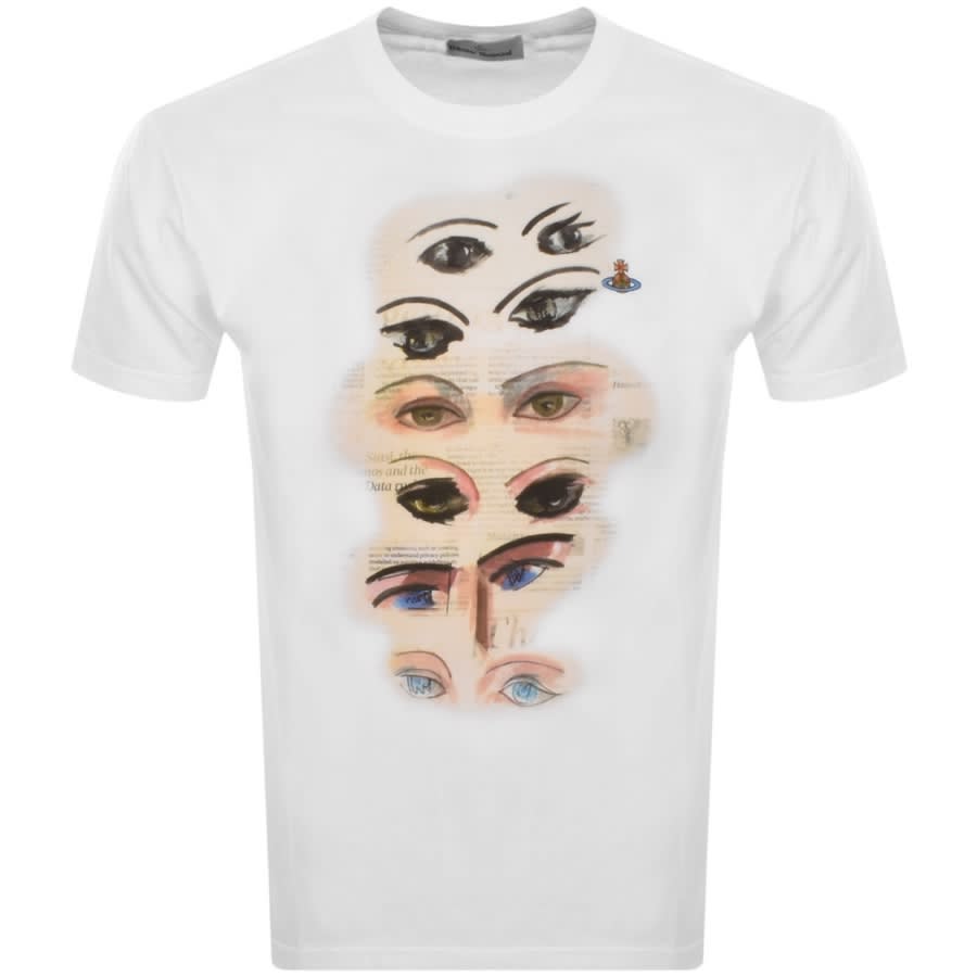 Main Product Image for Vivienne Westwood Classic Eyes T Shirt White