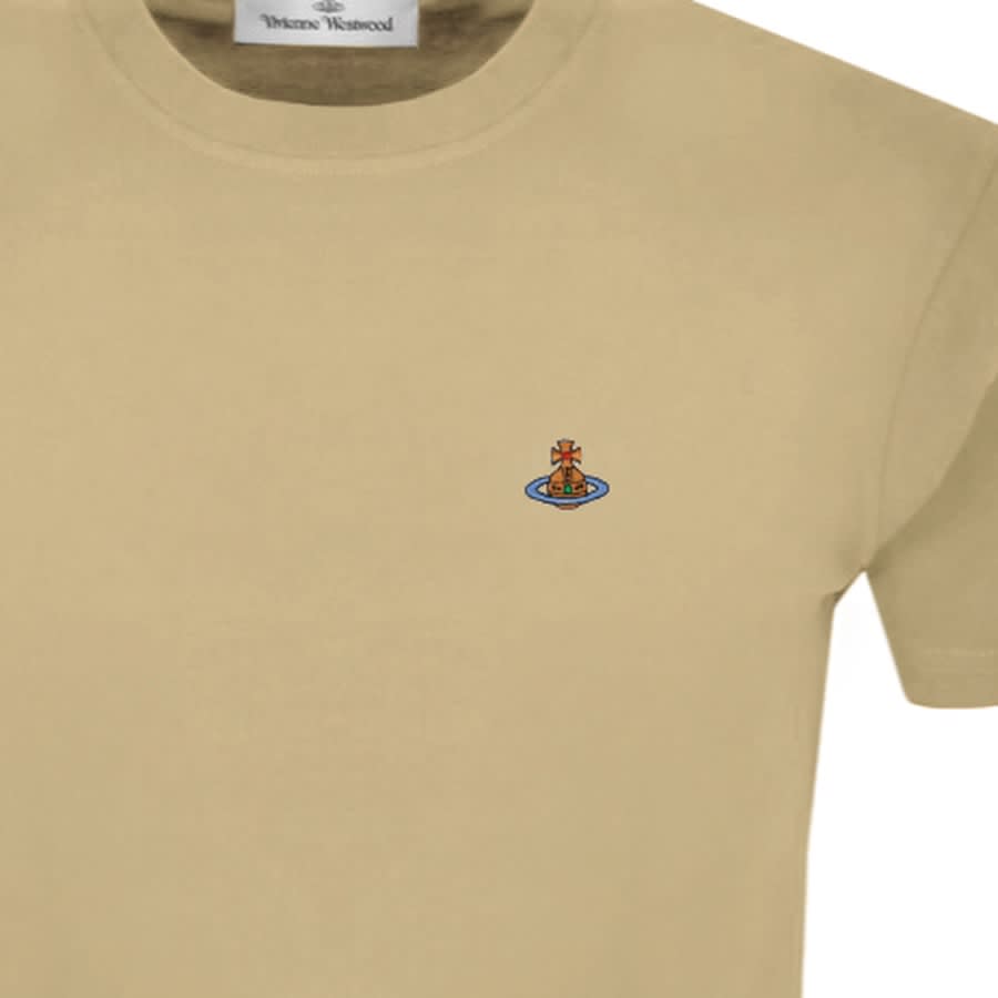Alternative Image for ProductVivienne Westwood Classic Logo T Shirt Brown3