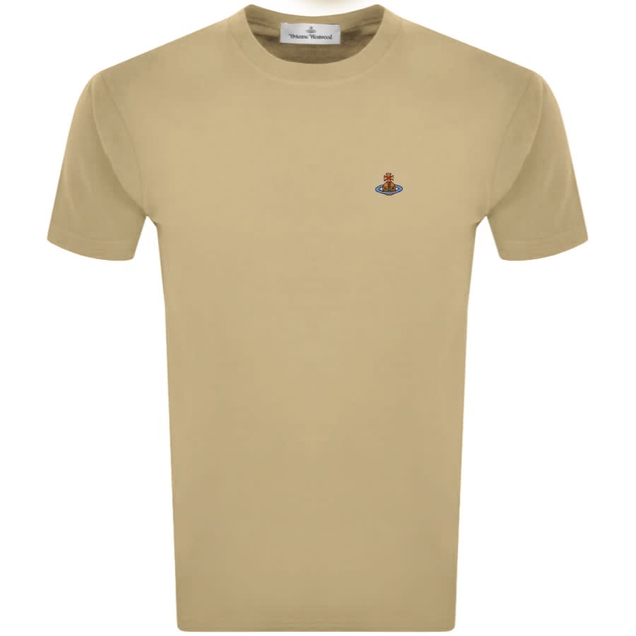 Alternative Image for ProductVivienne Westwood Classic Logo T Shirt Brown1