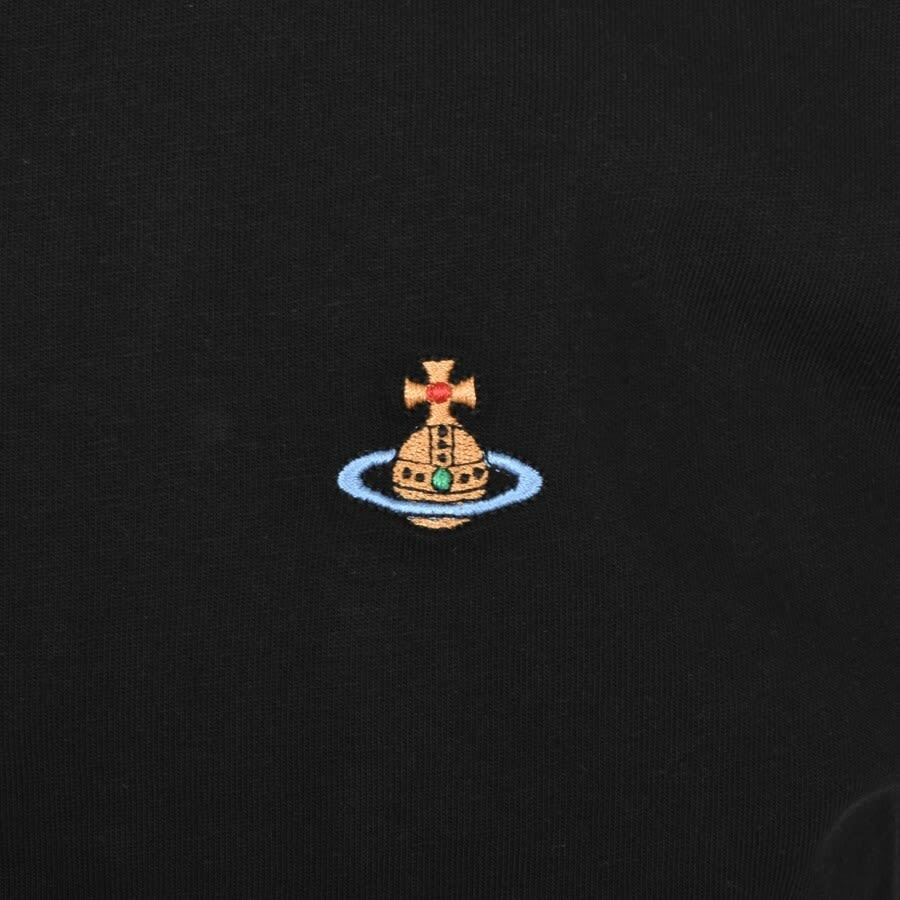 Alternative Image for ProductVivienne Westwood Classic Logo T Shirt Black3