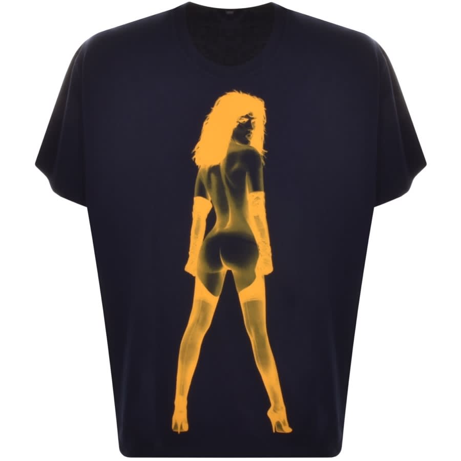Alternative Image for ProductVivienne Westwood Oversized Pin Up T Shirt Navy1