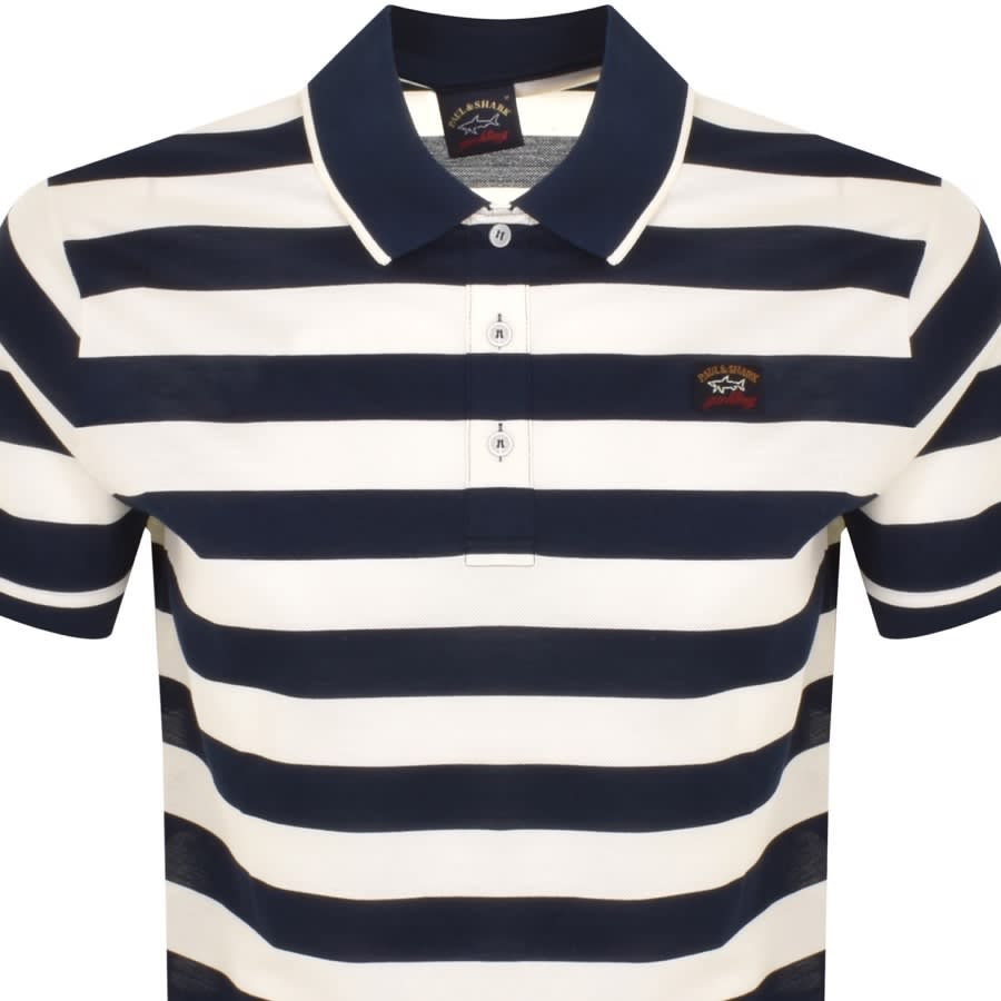 Alternative Image for ProductPaul And Shark Short Sleeved Polo T Shirt Navy2