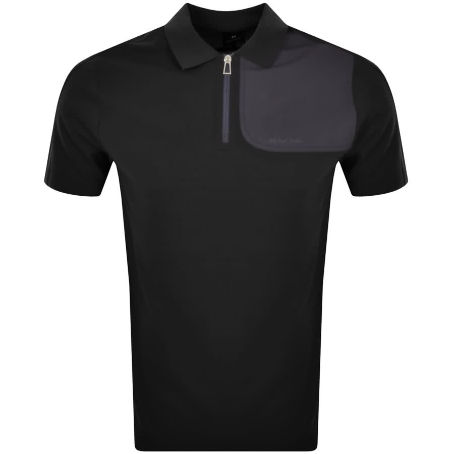 Alternative Image for ProductPS By Paul Smith Regular Polo T Shirt Black1