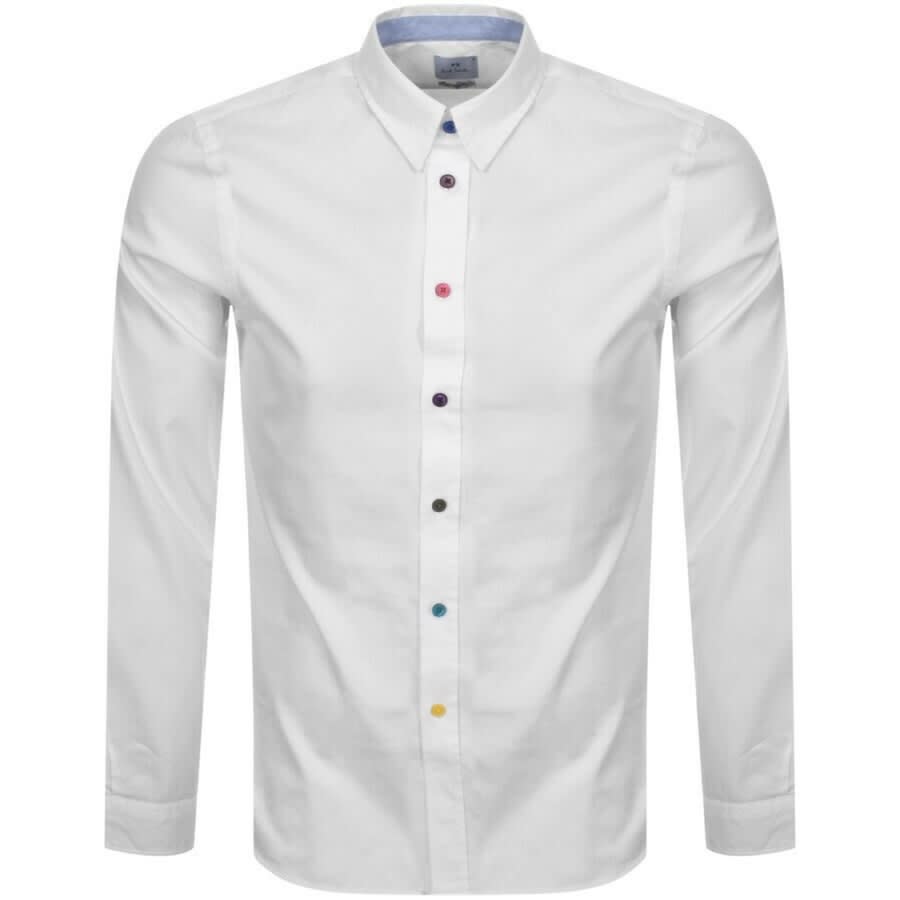 Alternative Image for ProductPS By Paul Smith Long Sleeved Shirt White1