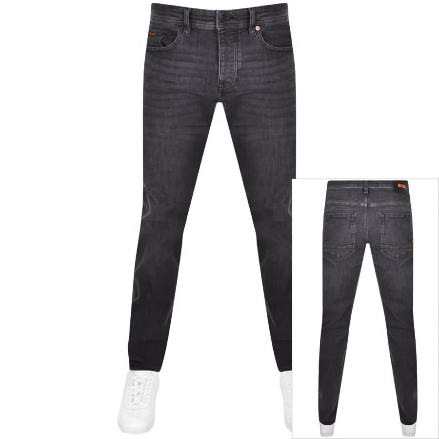 BOSS Taber Jeans Black Wash | Mainline 