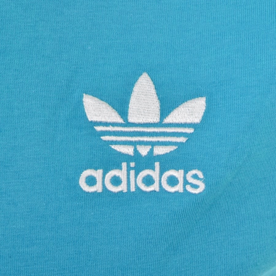 Alternative Image for Productadidas Originals 3 Stripe T Shirt Blue3